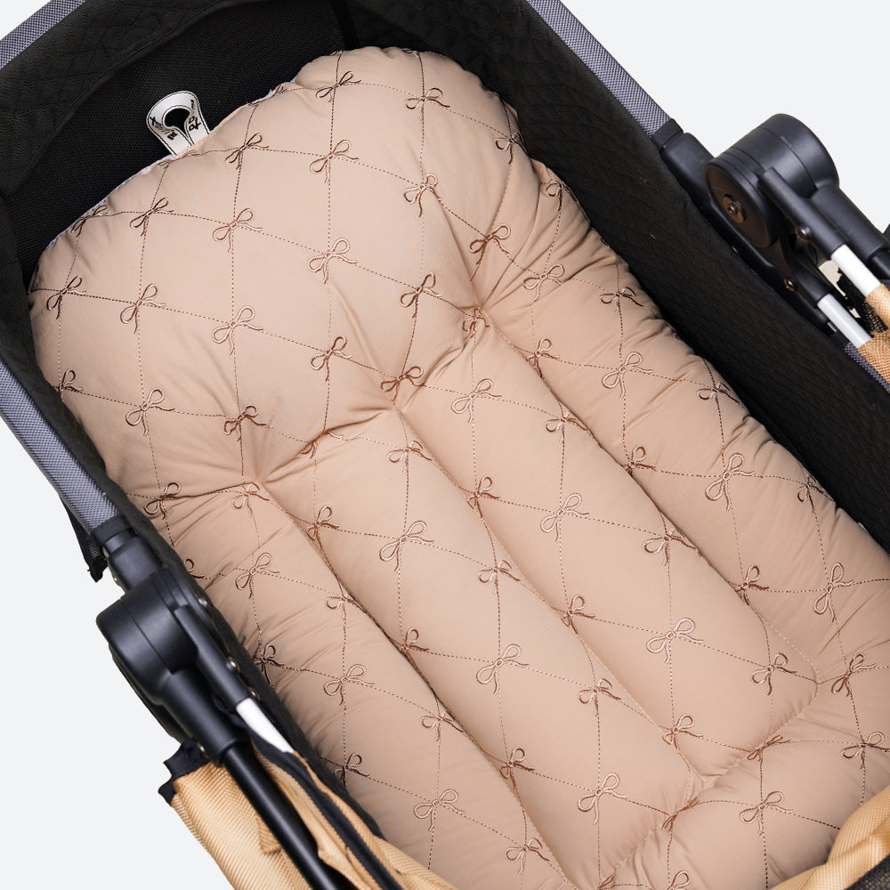 Rottie 寵物推車 金色蝴蝶結車墊 Stroller Cushion