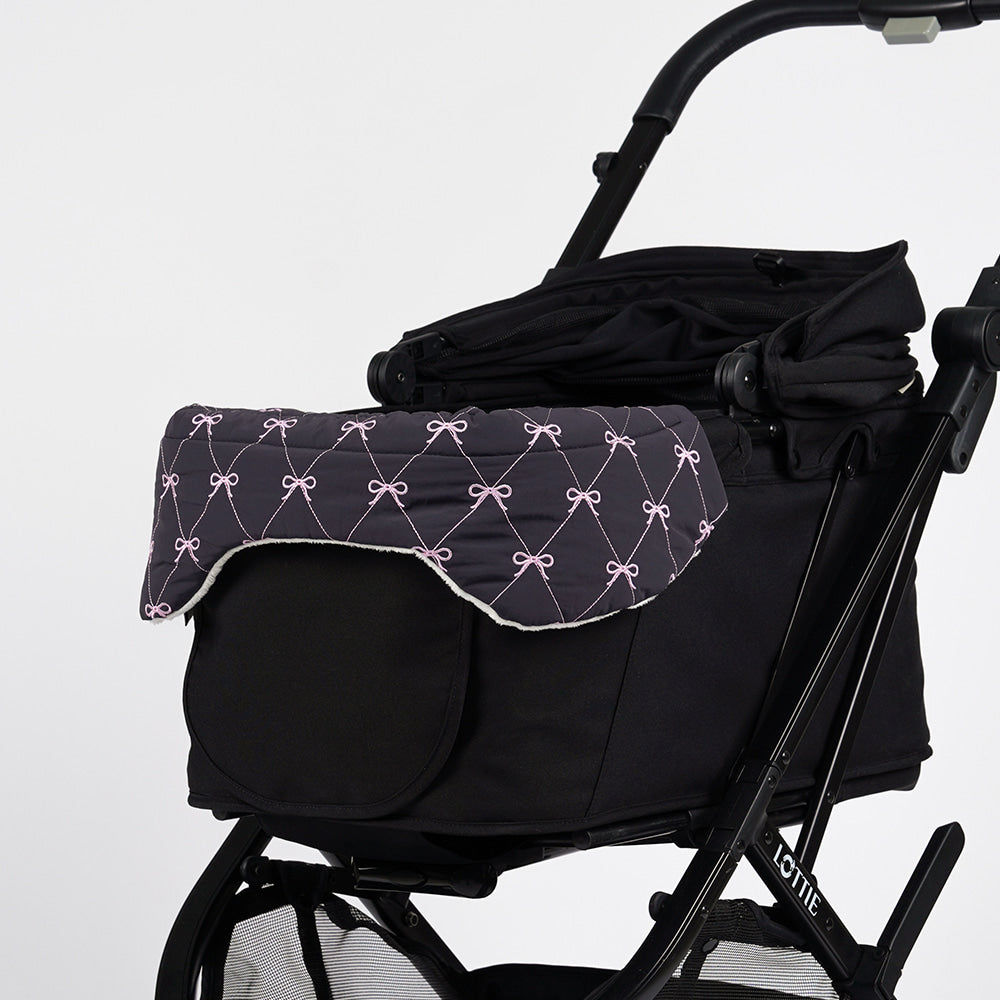 Rottie 寵物推車 粉紅蝴蝶結車圍邊 Stroller Round