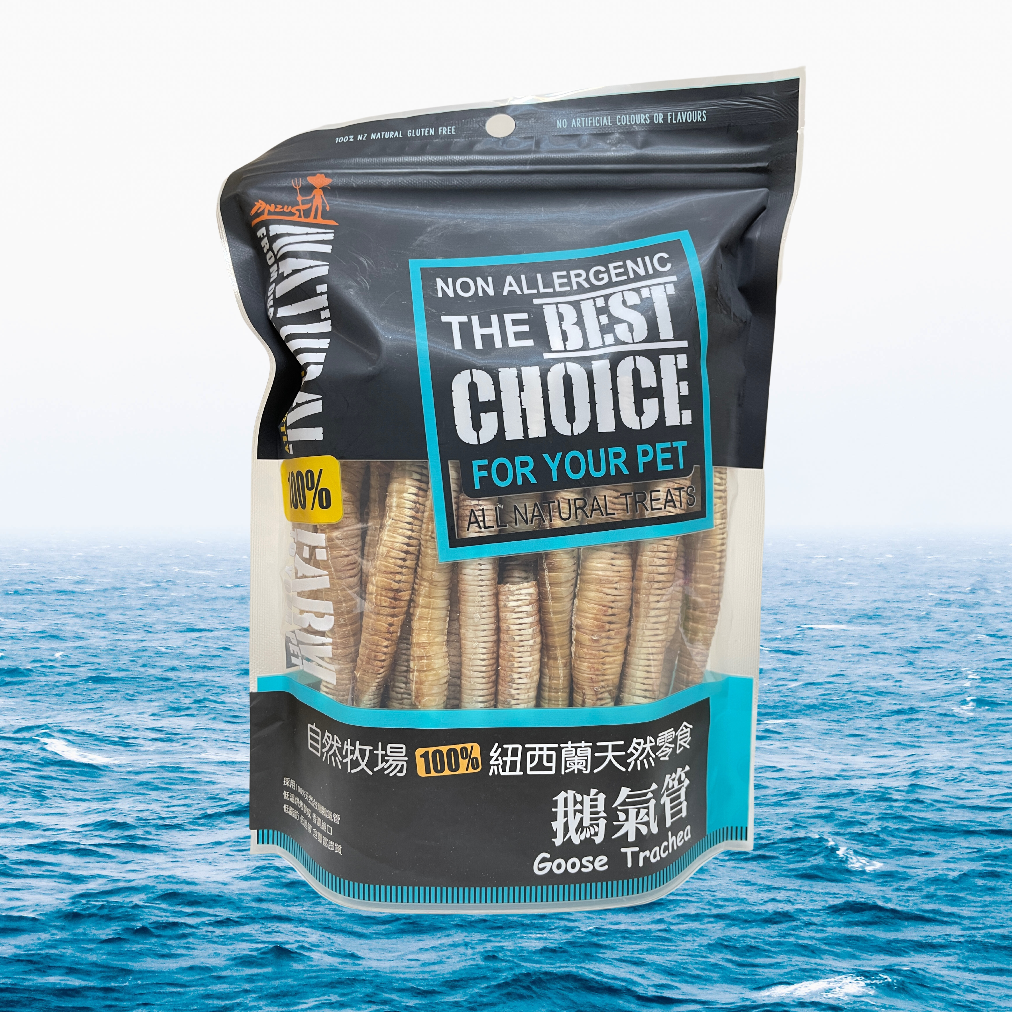 Natural Farm 天然寵物零食 鵝氣管 Goose Trachea 100g