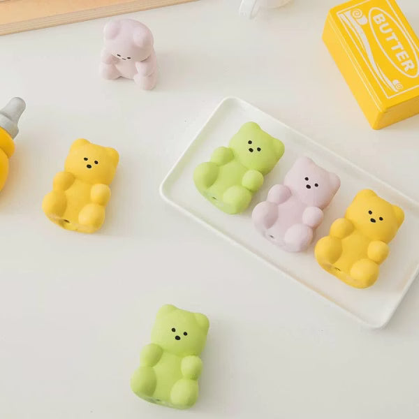 BITEME 全身熊乳膠玩具(3個入) Bear Latex Toy