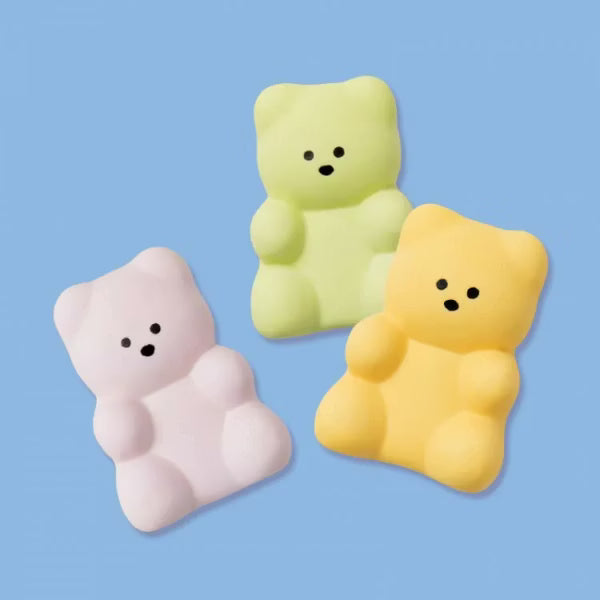 BITEME 全身熊乳膠玩具(3個入) Bear Latex Toy