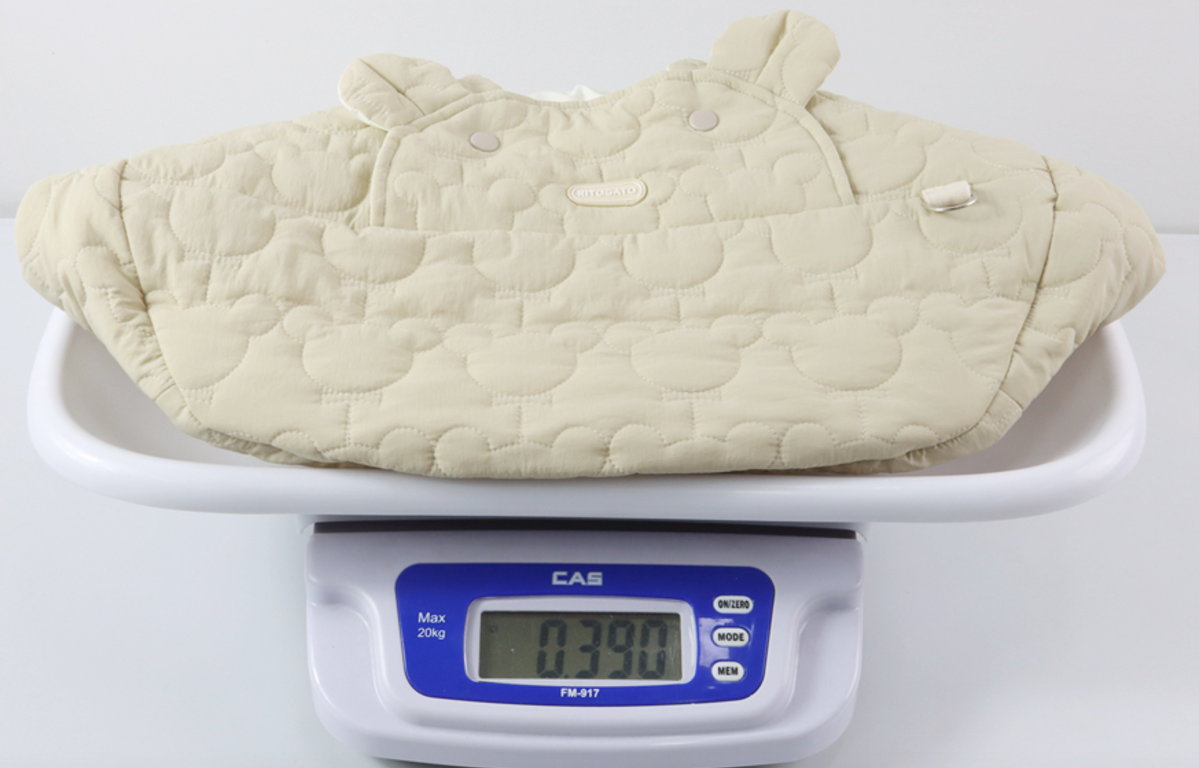 【Version 2】Ritgoato Voddly Cool Front Bag 前孭寵物袋 亞麻布質料 灰色格仔