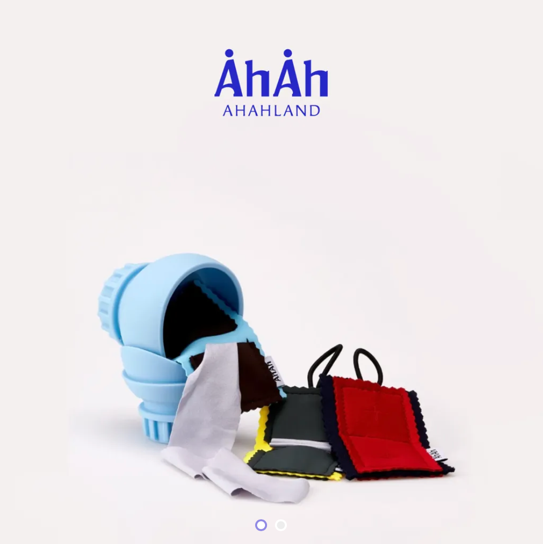 AHAHLAND 矽膠藏食玩具 silicone nosework toy - 刷刷 set