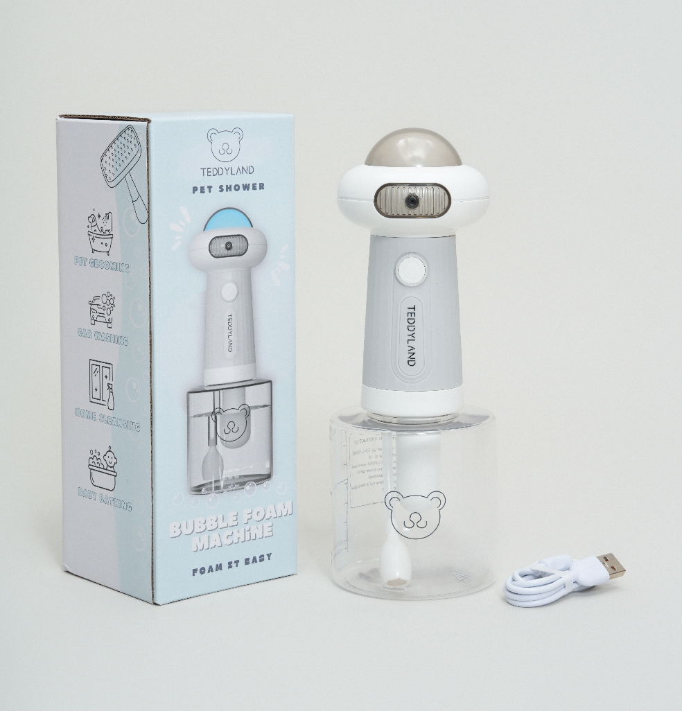 TeddyLand 寵物沖涼泡泡機 Bubble Foam Machine