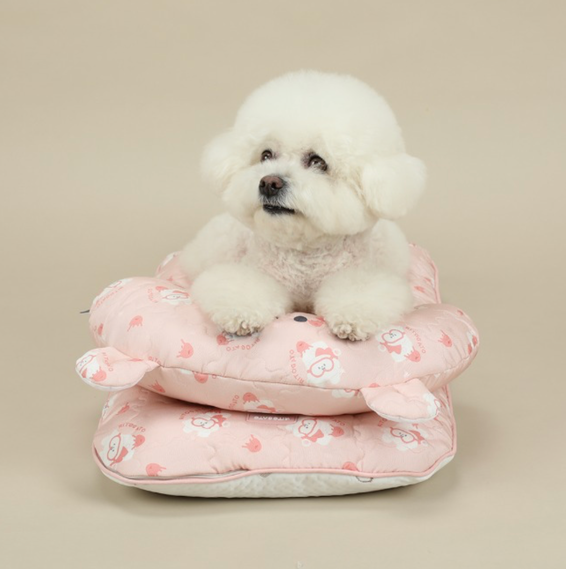 【預訂商品】Ritogato Forpe Rayon Cooling Double Mat 兩面用涼感寵物推車車墊 粉色