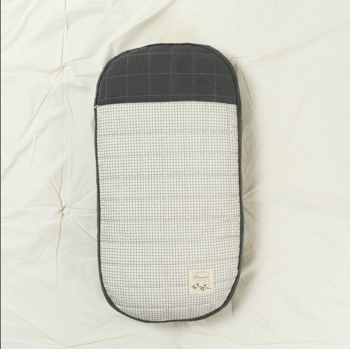 Ritogato Honeybuney Stroller Cushion 寵物推車車墊 小熊格仔款