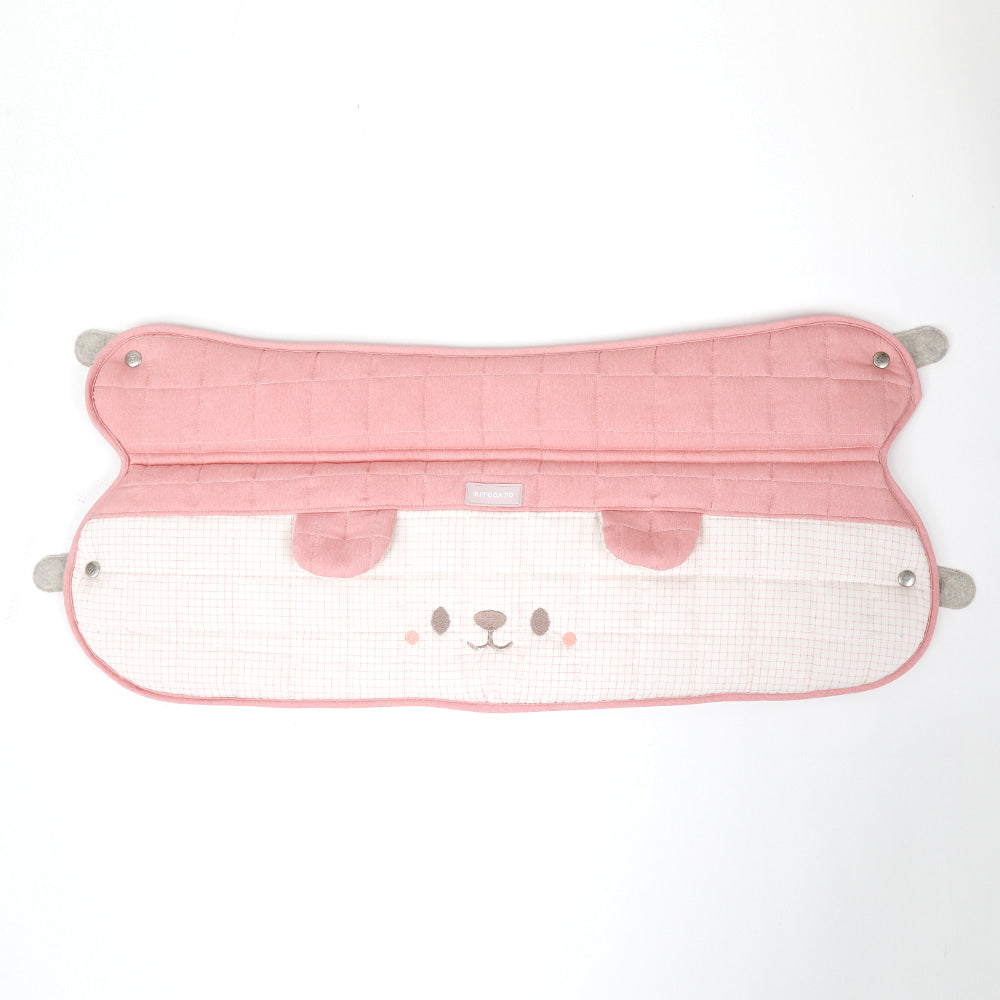 Ritogato Honeybuney Pet Cart Guard 小熊格仔款寵物推車圍邊 - 粉紅色