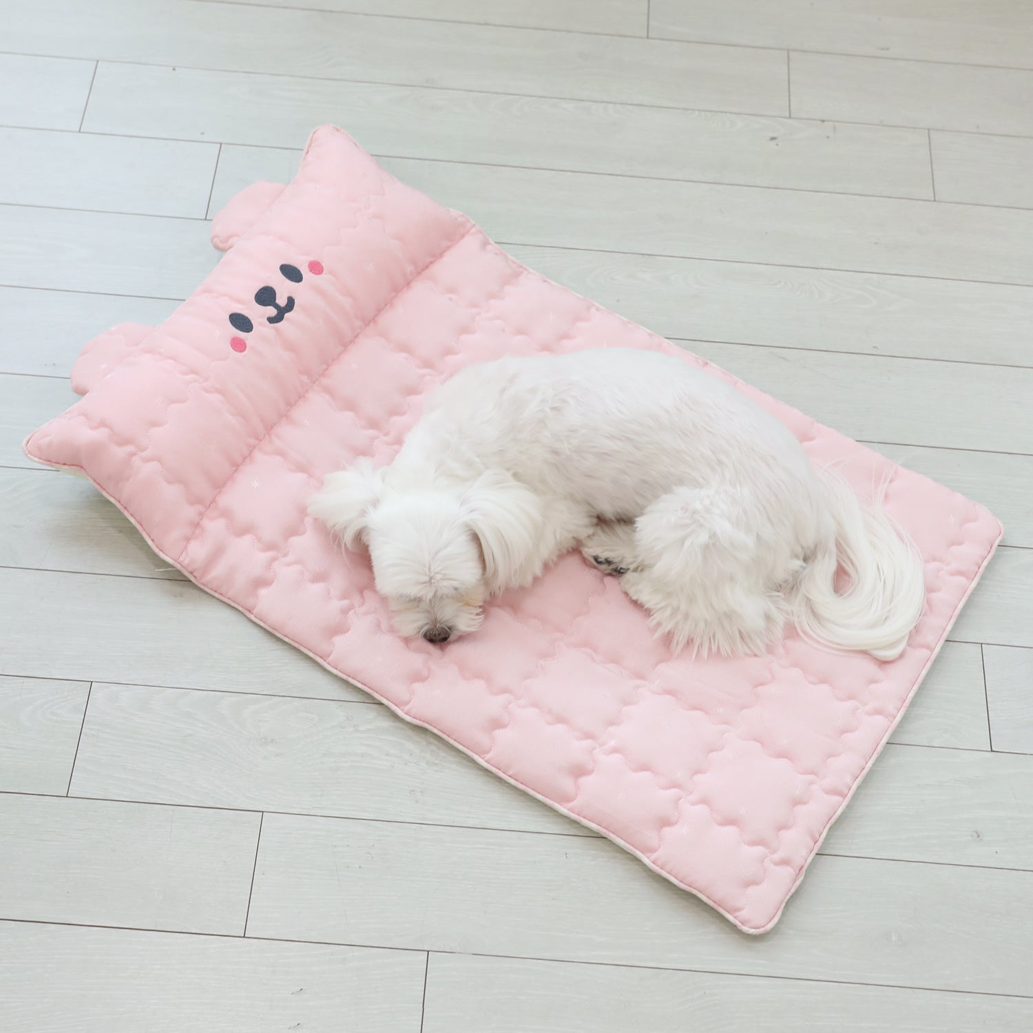 Ritogato 寵物涼感墊連枕頭 Icebear Coolmat with Pillow (Pink Bear)