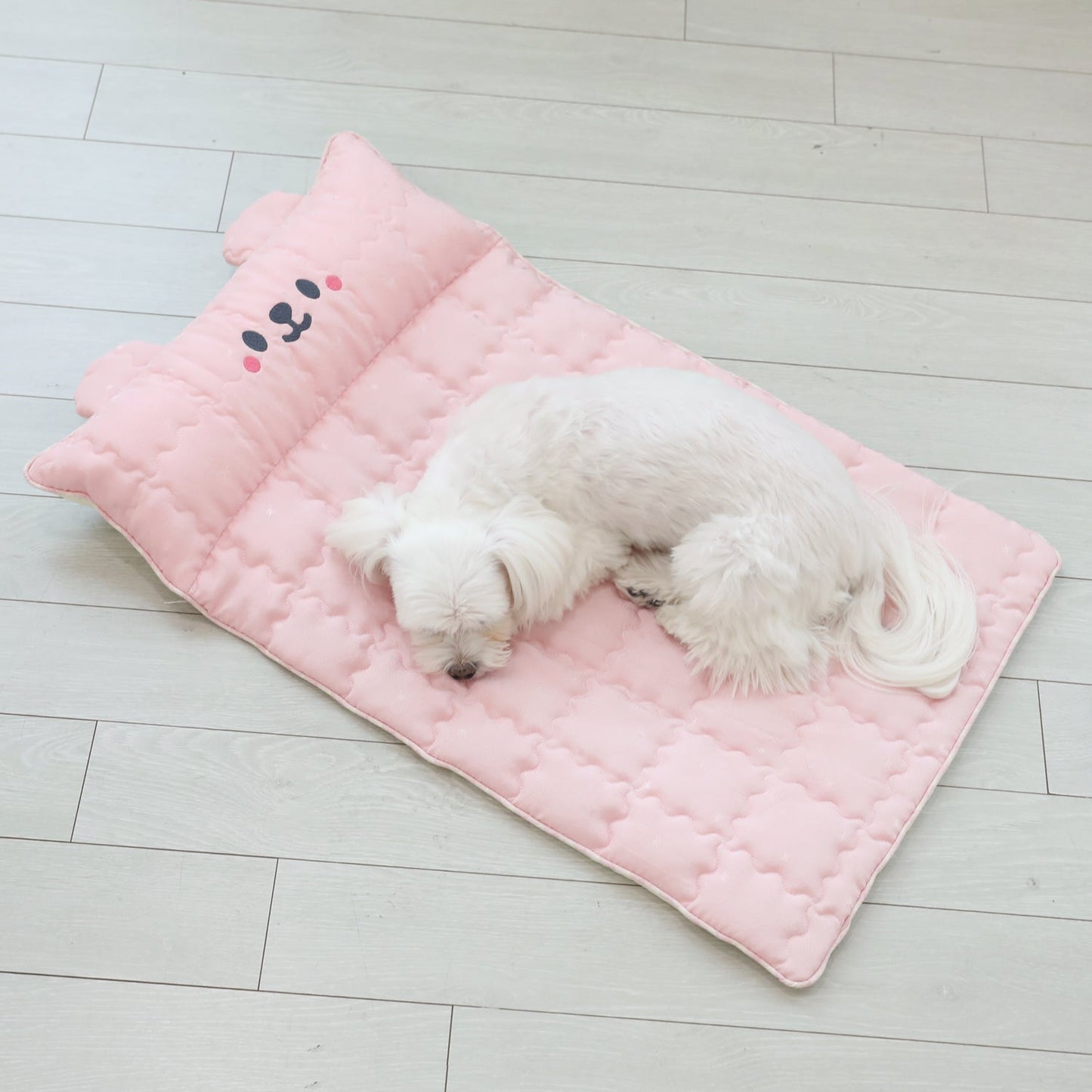 Ritogato 寵物涼感墊連枕頭 Icebear Coolmat with Pillow (Pink Bear)