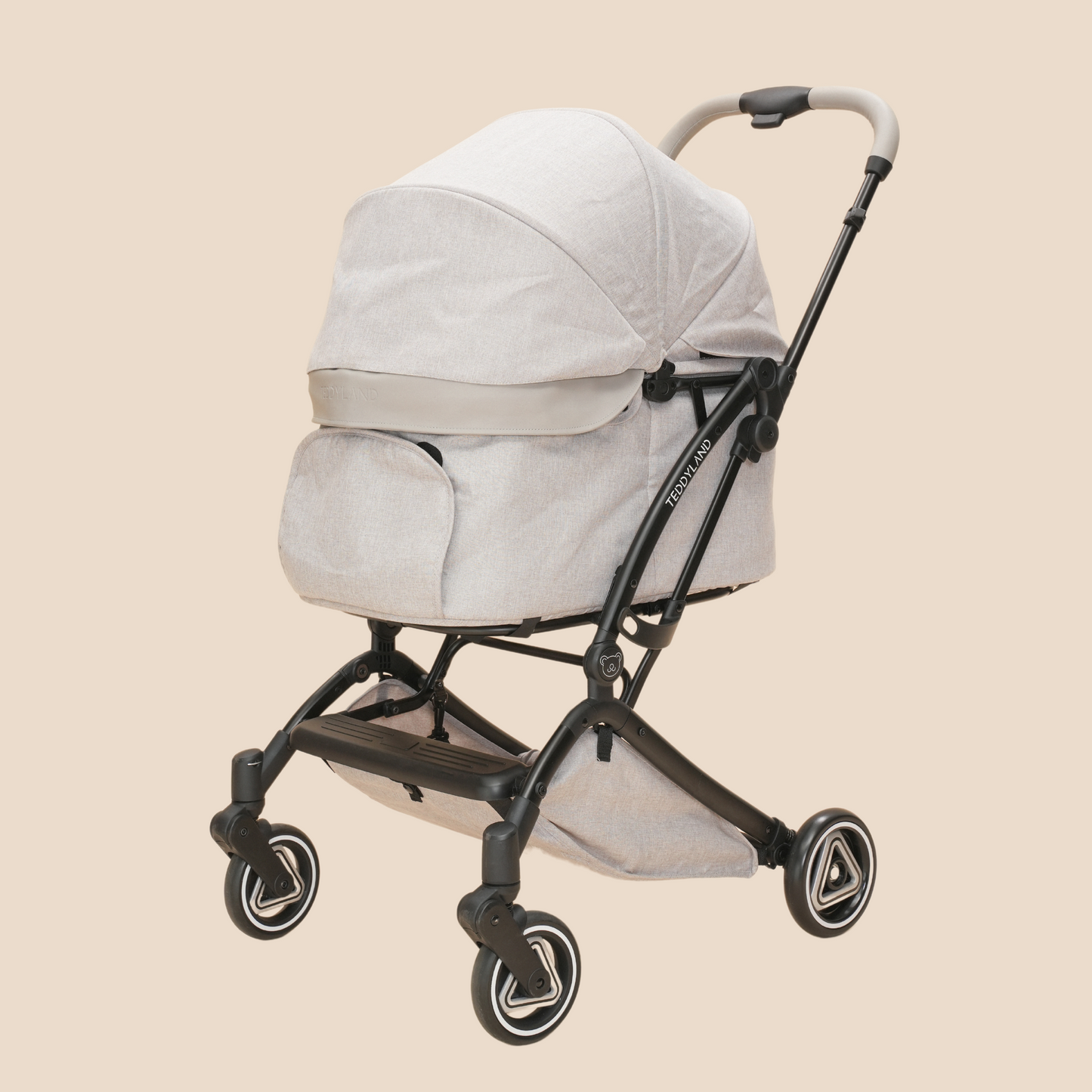 TeddyLand Classic 寵物手推車 Grey 灰色