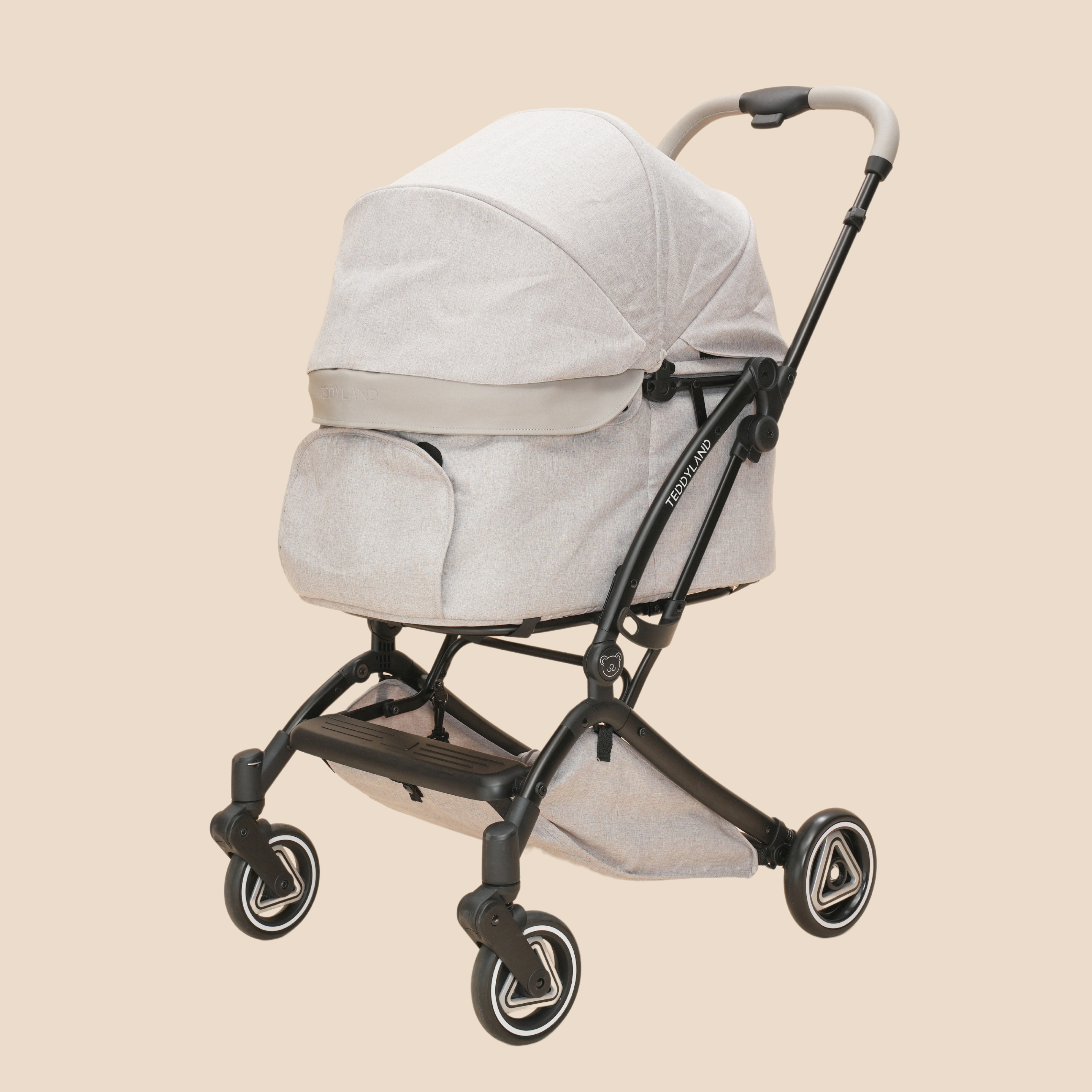 TeddyLand Classic 寵物手推車 Grey 灰色
