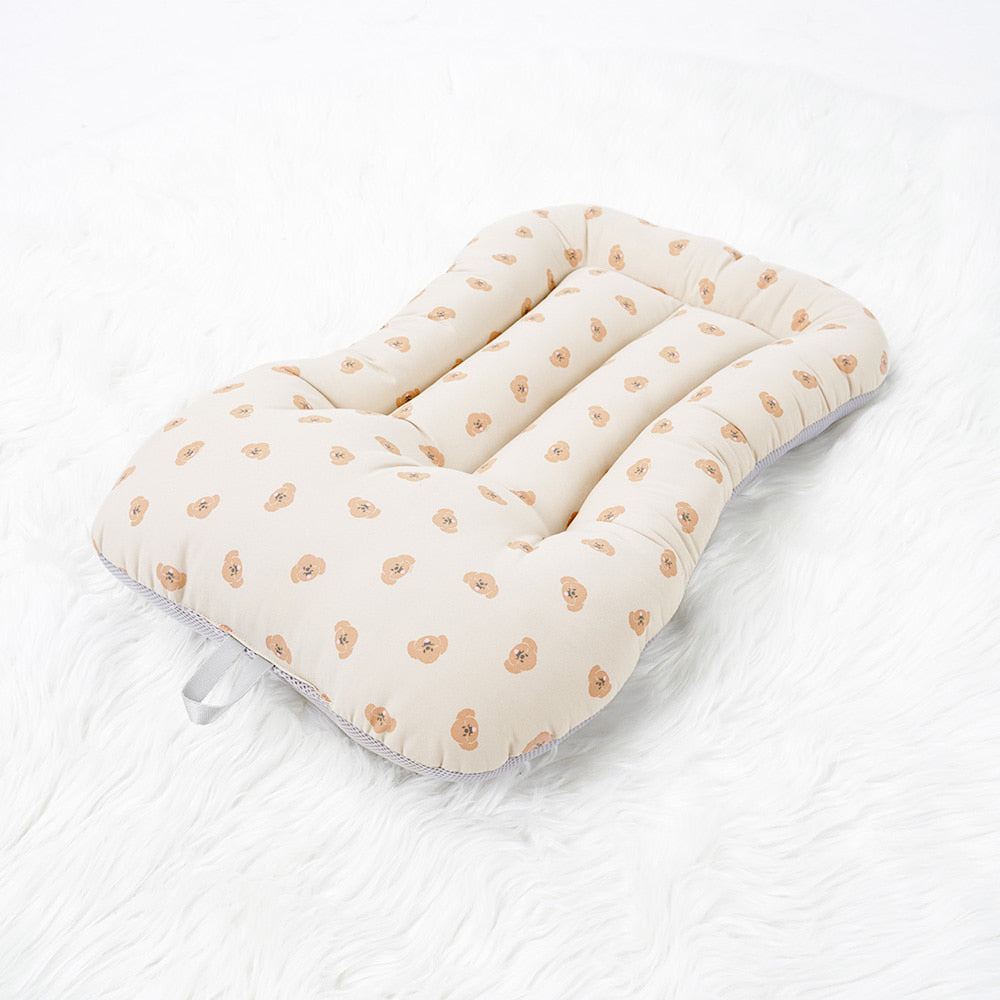 Rottie 寵物推車 杏色Poodle車墊 Stroller Cushion