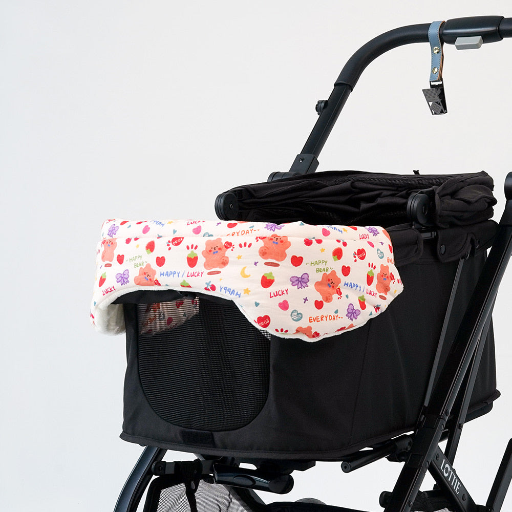 Rottie 寵物推車 粉紅熊仔 Berry Bear 車圍邊 Stroller Round