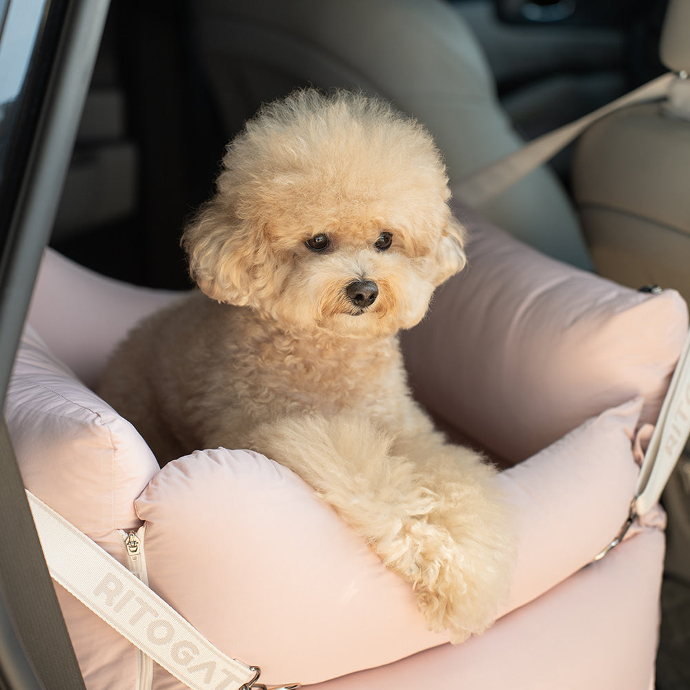【預訂商品】Ritogato New Smart Car Seat Version 3 寵物汽車安全座椅 粉紅色