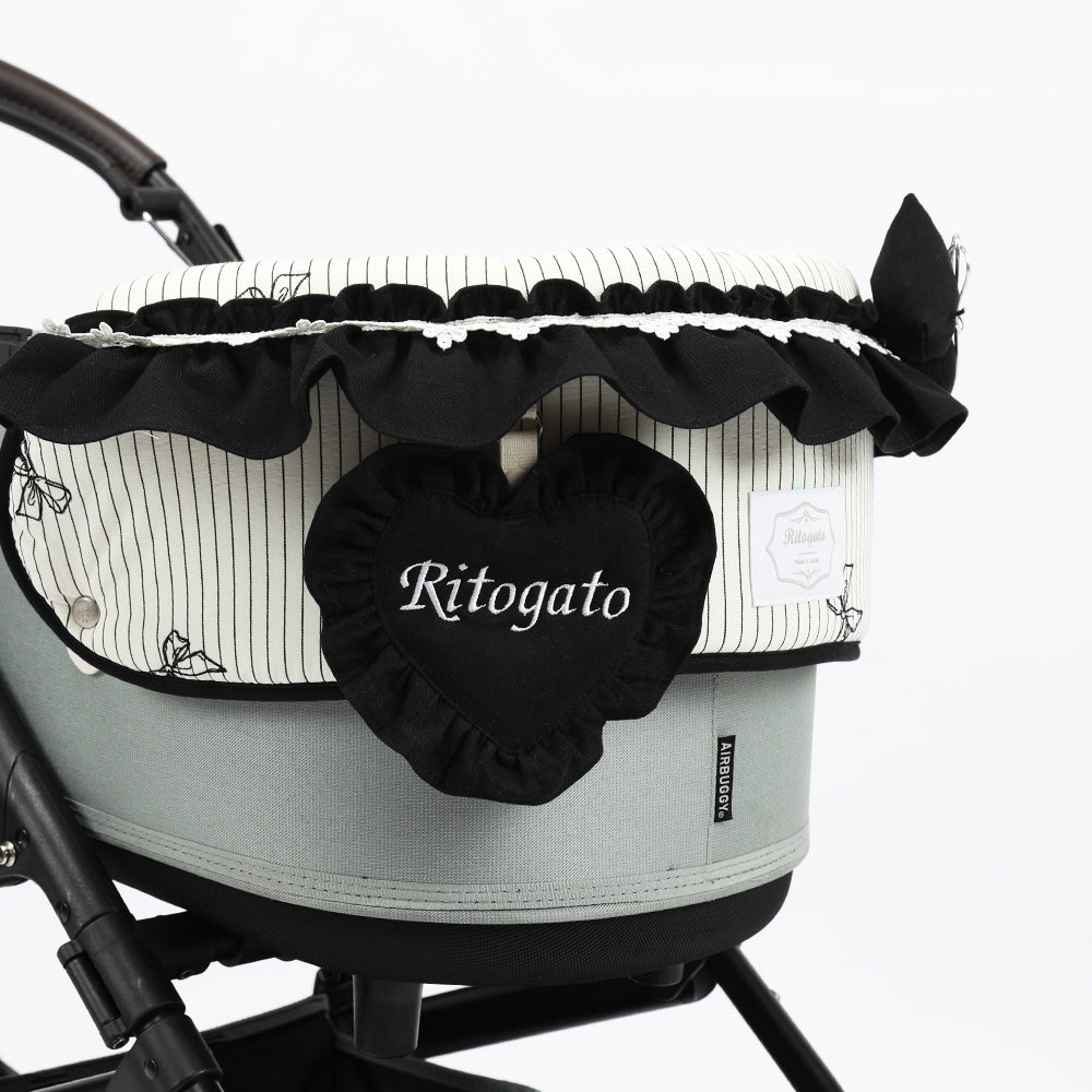 【訂製商品】Ritogato 荷葉邊心形客製吊牌 Custom name tag