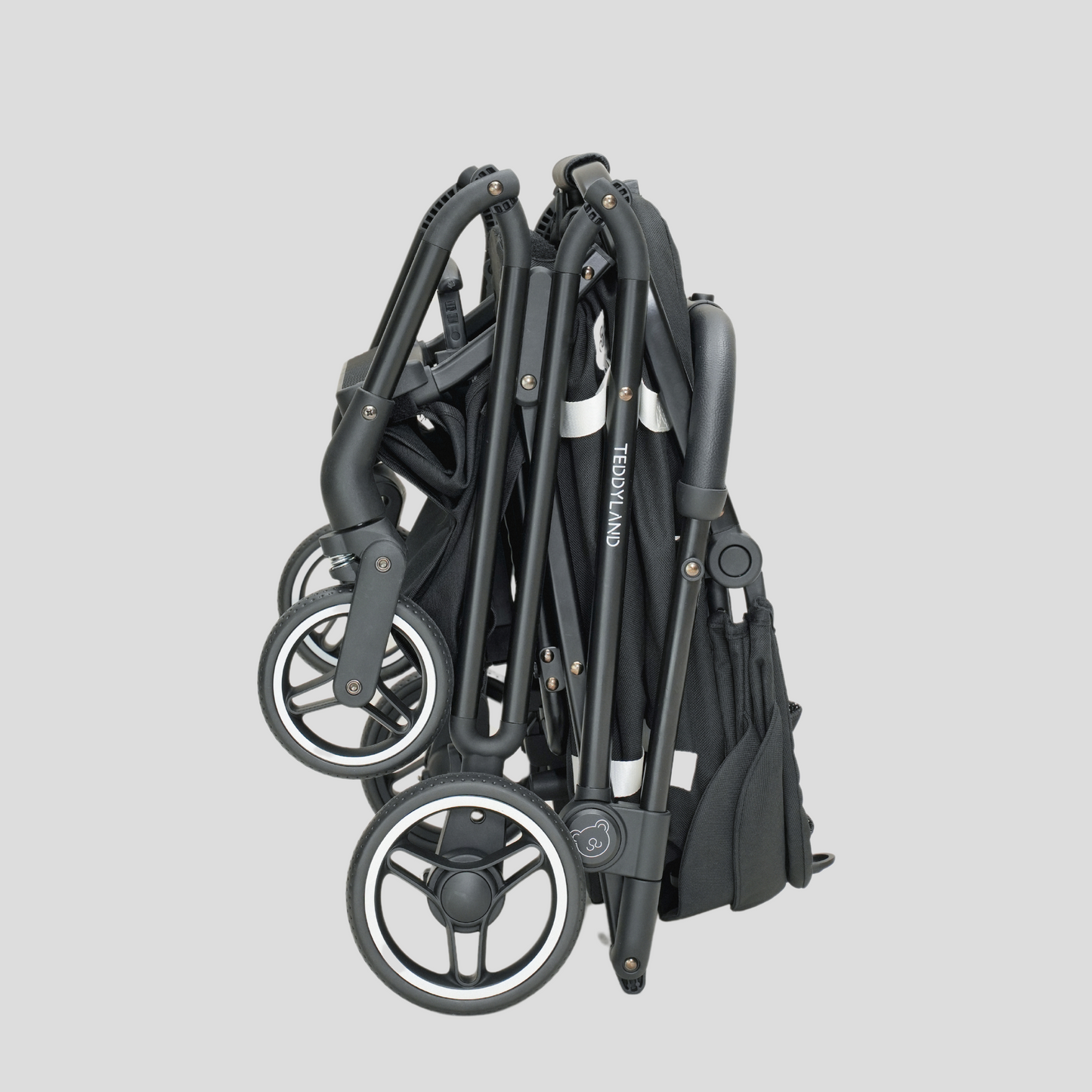 TeddyLand Petite 寵物手推車 Black 黑色