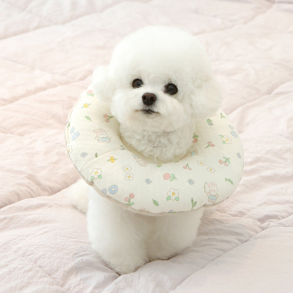 Itsdog 兔兔花園防舔咬頸圈 Bunny Garden Organic anti-bite neck collar