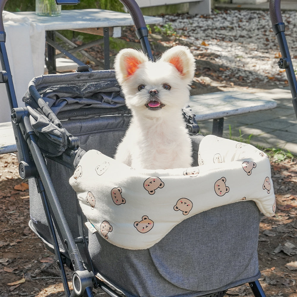 Rottie 寵物推車 卡通熊仔車圍邊 Stroller Round