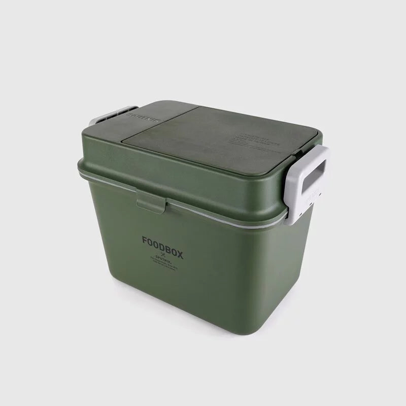 Sputnik Food Storage Green 機能飼料箱 - 軍綠