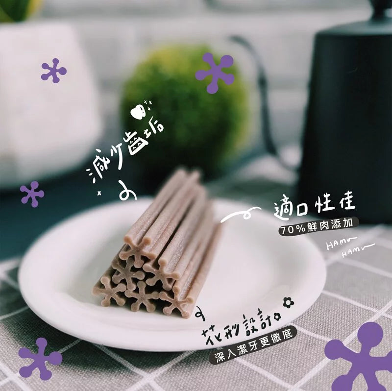 Abao 水果乳酪潔齒棒 藍莓🫐 (15條入)