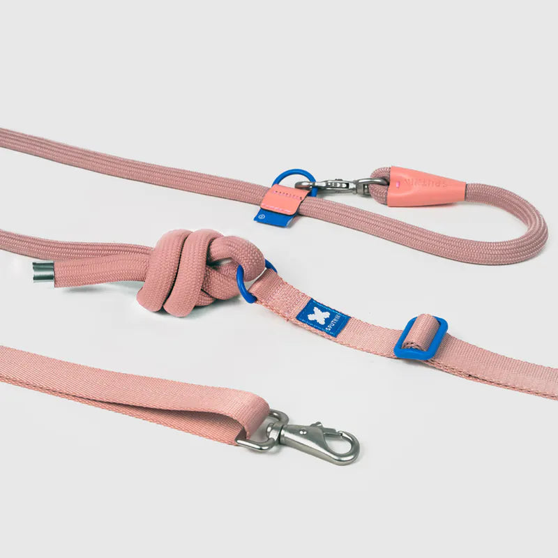 Sputnik 10TH YEAR 多功能圓牽繩 - 粉色