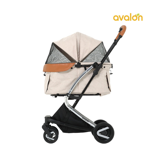 Avalon 韓國寵物手推車西裝灰色 Stroller Grey
