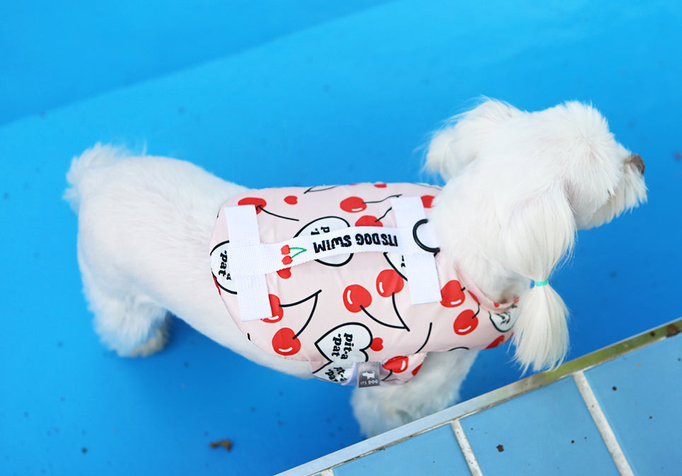 itsdog 夏日櫻桃救生衣 Cherry Lifejacket
