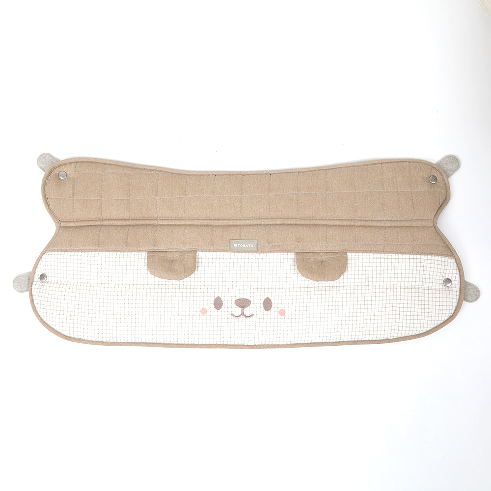 【預訂】Ritogato Honeybuney Pet Cart Guard 小熊格仔款寵物推車圍邊 - 啡色