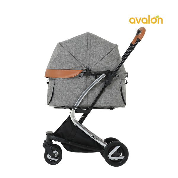 Avalon 韓國寵物手推車斯文杏色 Stroller Beige