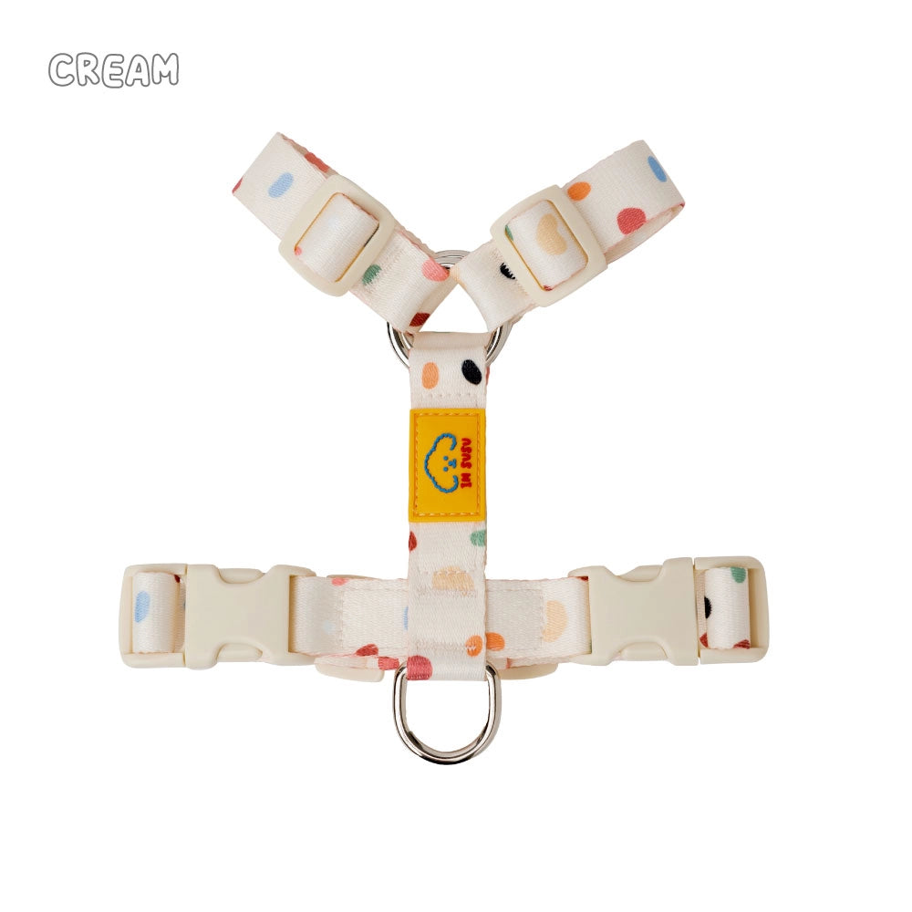 IMSUSU 波點H型胸背帶 Terazzo H Harness