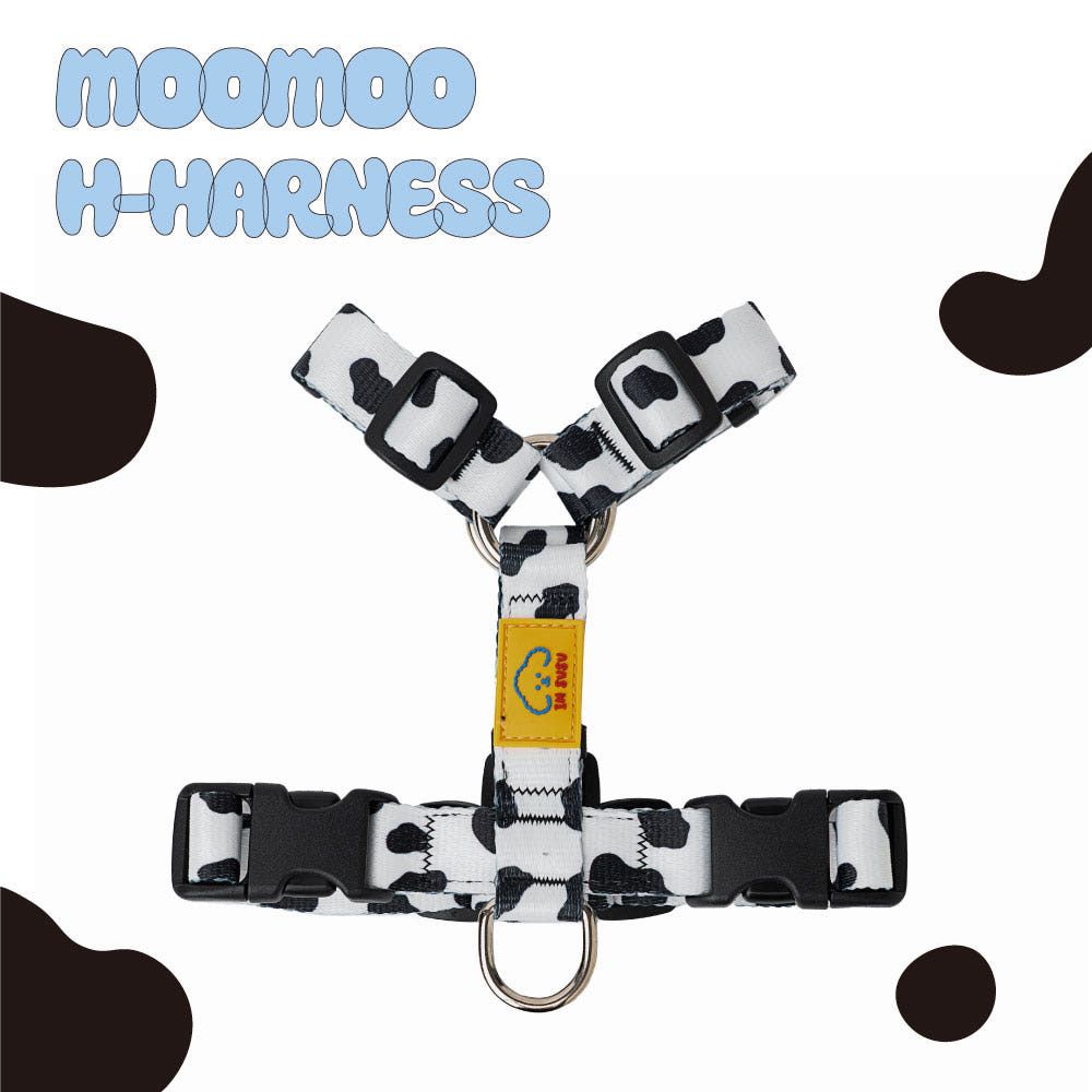 IMSUSU 乳牛 H型胸背帶 Moomoo H Harness