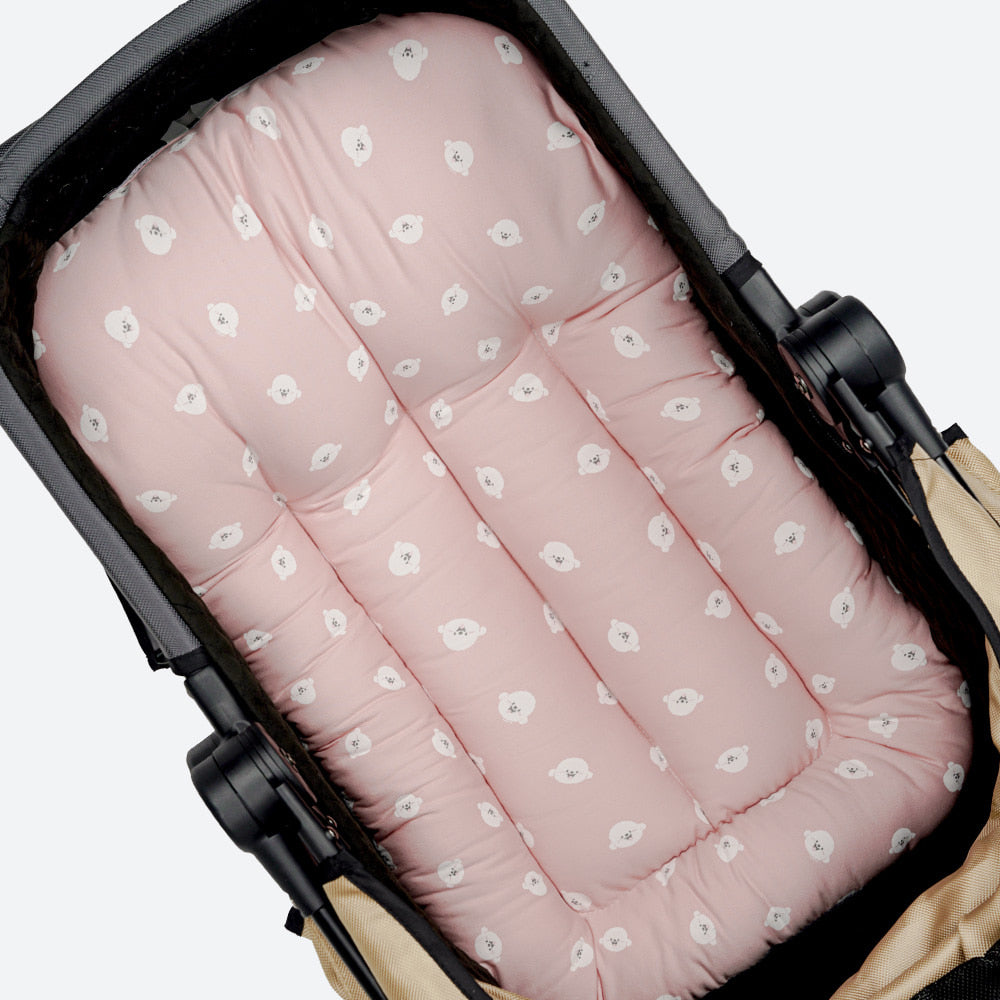 Rottie 寵物推車 粉紅Bichon車墊 Stroller Cushion
