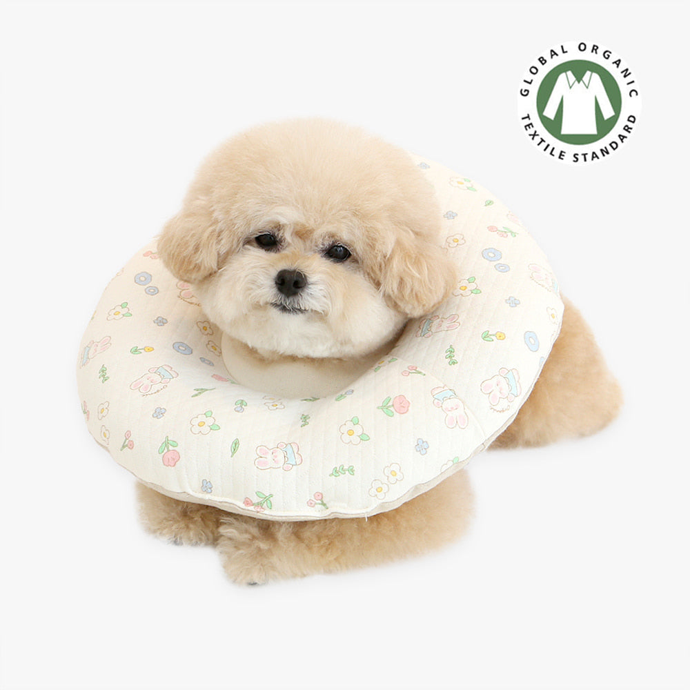 Itsdog 兔兔花園防舔咬頸圈 Bunny Garden Organic anti-bite neck collar