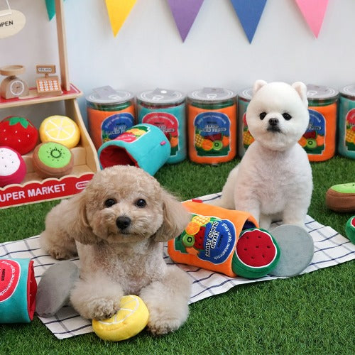 ParisDog 生果罐頭藏食玩具 Fruit can toy