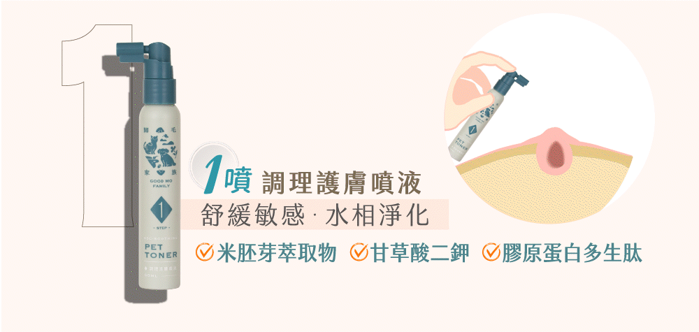 歸毛家族 【肌膚救星】救星Set 護膚噴液+精萃營養霜(修護霜)