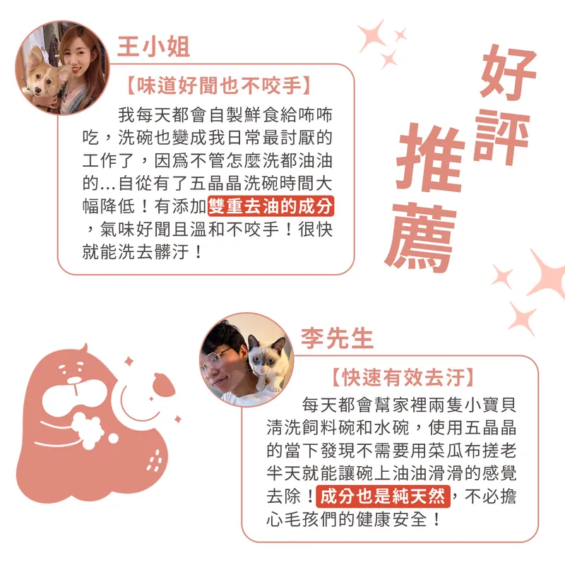 Abao【純淨洗劑】五晶晶益生菌潔淨洗碗精 500ml