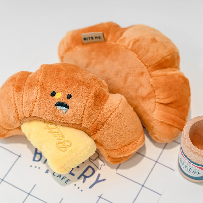 Biteme Croissants Nosework Toy 牛角包牛油藏食玩具