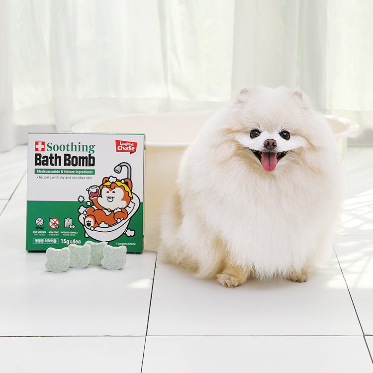 韓國 Laughing Charlie 舒緩沐浴浴球(四粒裝)
