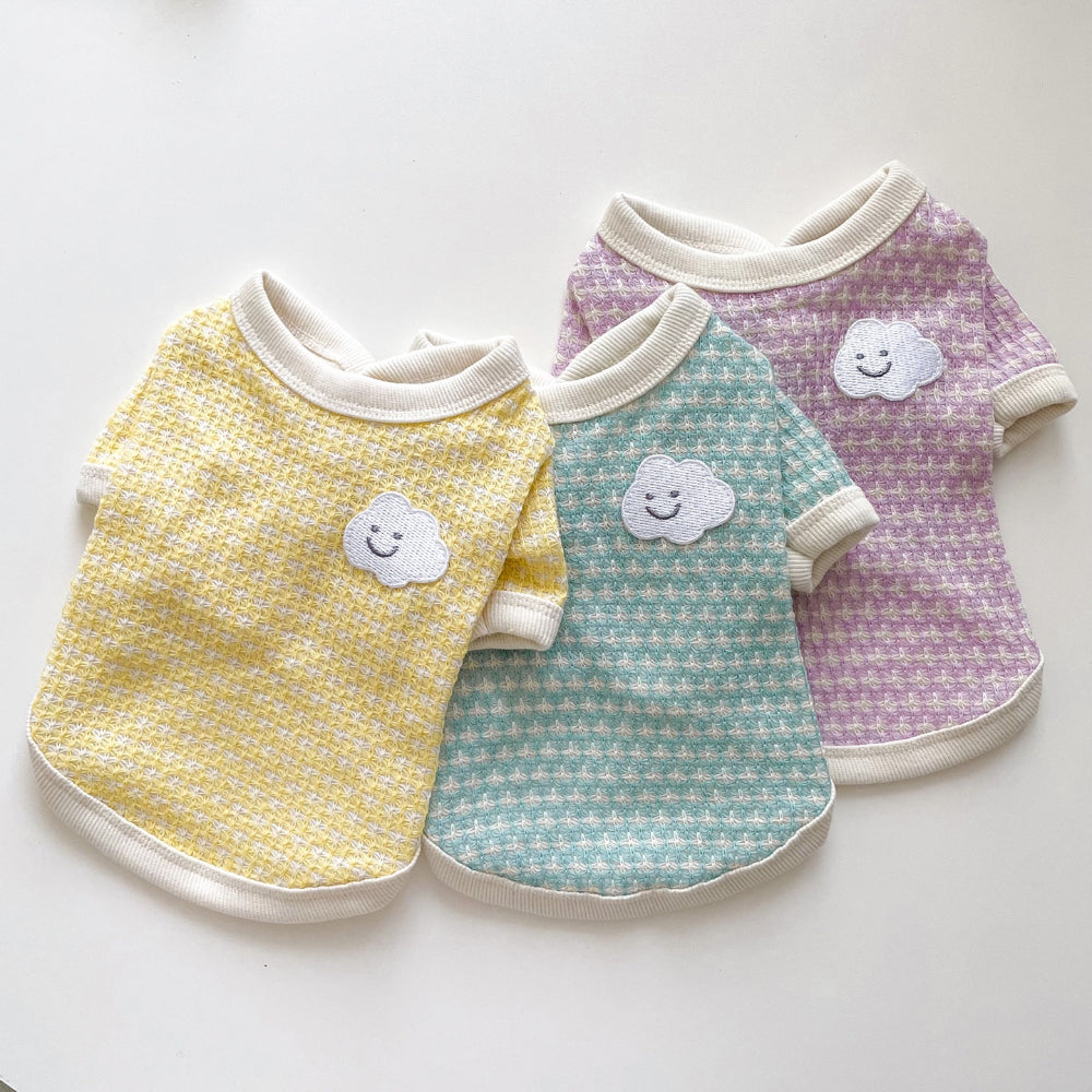 韓國小雲朵開胸啪樓三色 Cloud Cotten blend