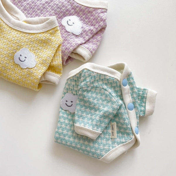 韓國小雲朵開胸啪樓三色 Cloud Cotten blend