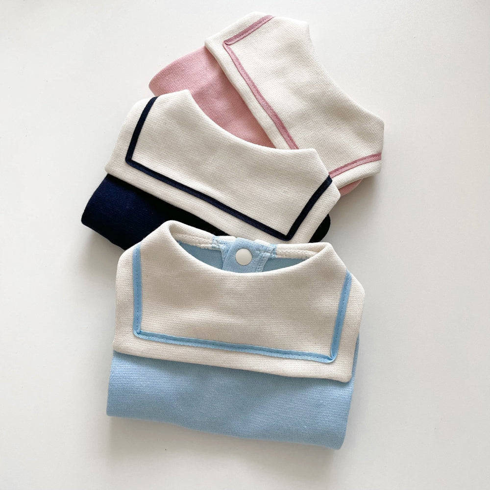 韓國水手服 開胸啪樓 Korea Sailor Uniform (Navy)