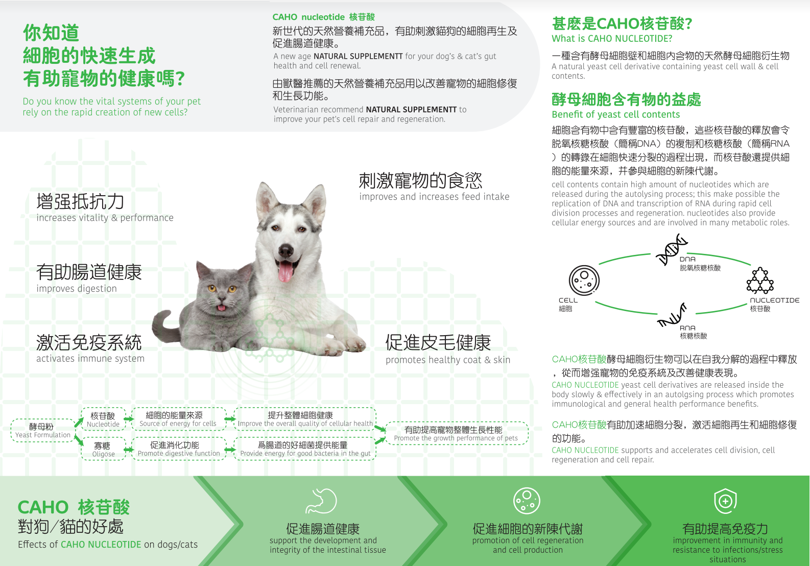CAHO NUCLEOTIDE 貓狗核苷酸