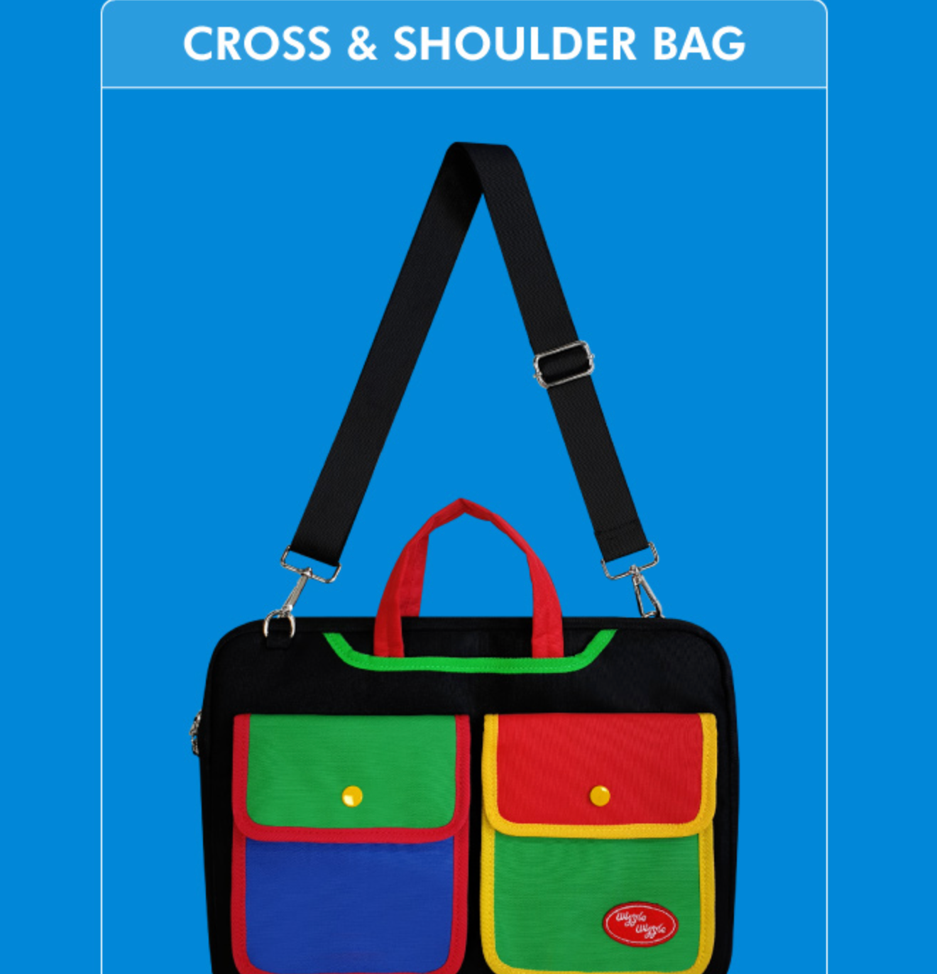 【限時優惠】Wiggle Wiggle Laptop Bag 電腦袋 - 黑色