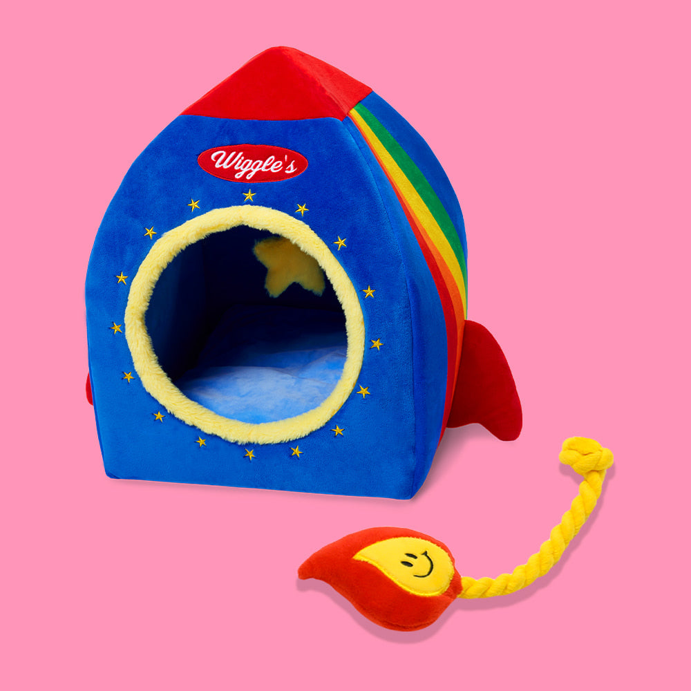 Wiggle Wiggle 太空火箭飛船寵物床 Space Trip Pet Bed