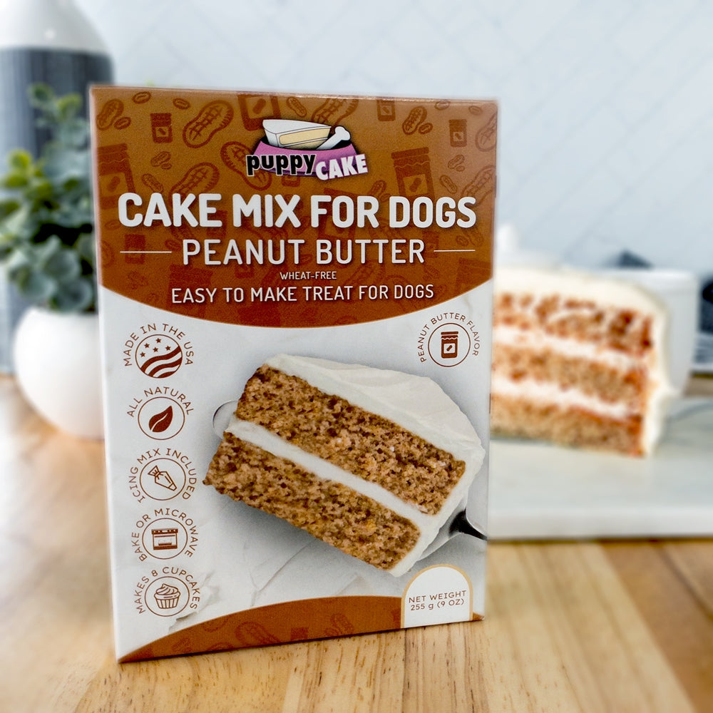 Puppy Cake Mix - 花生醬味蛋糕 Peanut Butter (wheat-free)