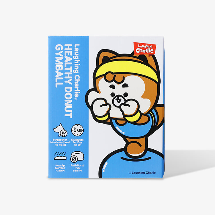 韓國 Laughing Charlie 甜甜圈健身球 Healthy Donut Gymball