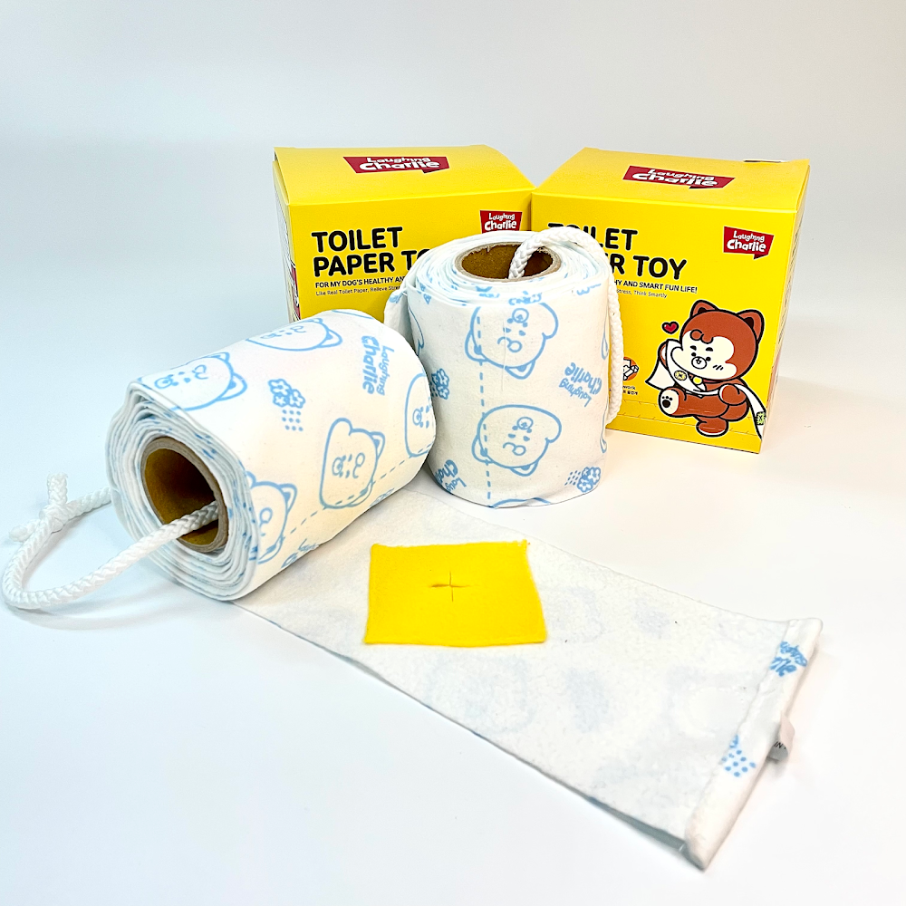 韓國 Laughing Charlie Tissue Toy 紙巾筒藏食玩具