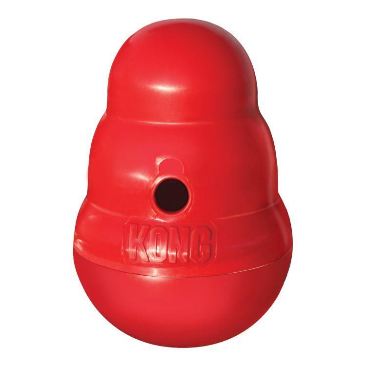 KONG Wobbler 經典葫蘆抗憂鬱 漏食不倒翁狗玩具