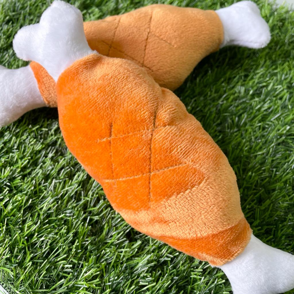 發聲雞髀玩具 Squeaky Chicken toy