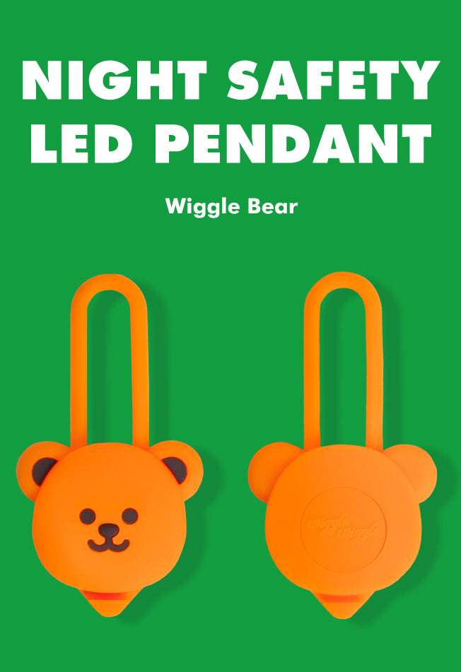 Wiggle Wiggle Bear LED Light 防水熊仔燈 (三種閃燈模式)